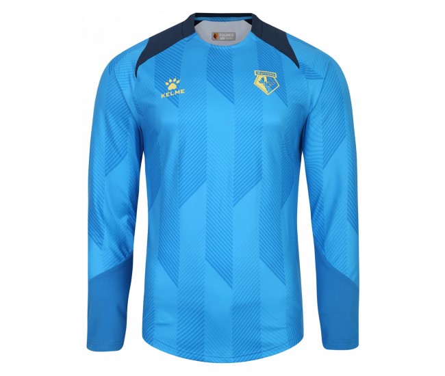 23-24 Watford FC Men's Blue Long Sleeve Training Jersey