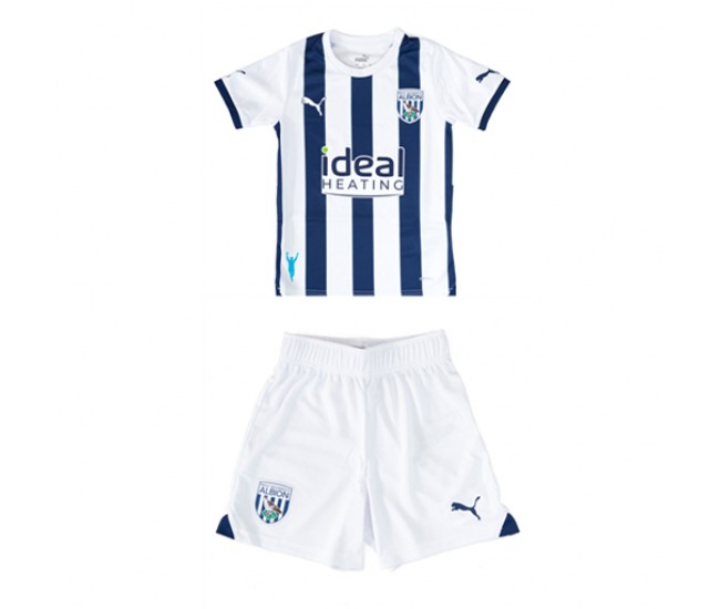 23-24 West Bromwich Albion Fc Kid Home Kit