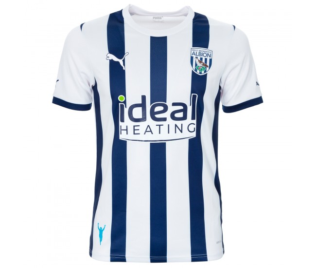 23-24 West Bromwich Albion Fc Men's Home Jersey