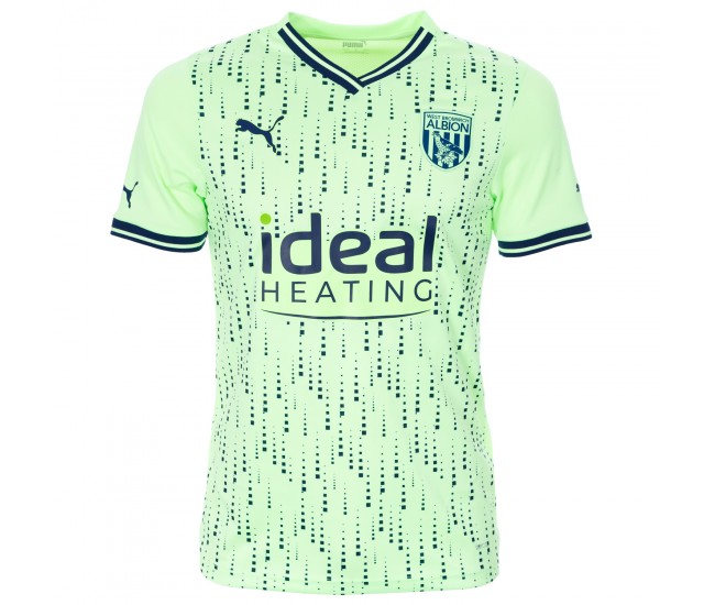 23-24 West Bromwich Albion Fc Men's Away Jersey