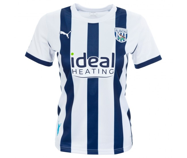 23-24 West Bromwich Albion Fc Women's Home Jersey