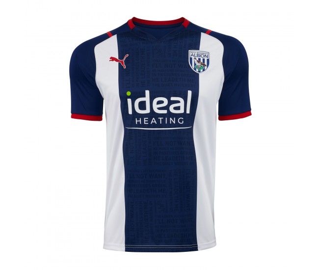 2021-22 West Bromwich Albion FC Home Jersey