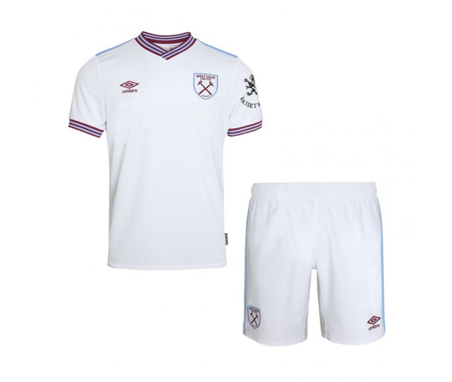 West Ham United Umbro Away Kit 2019 2020 - Kids