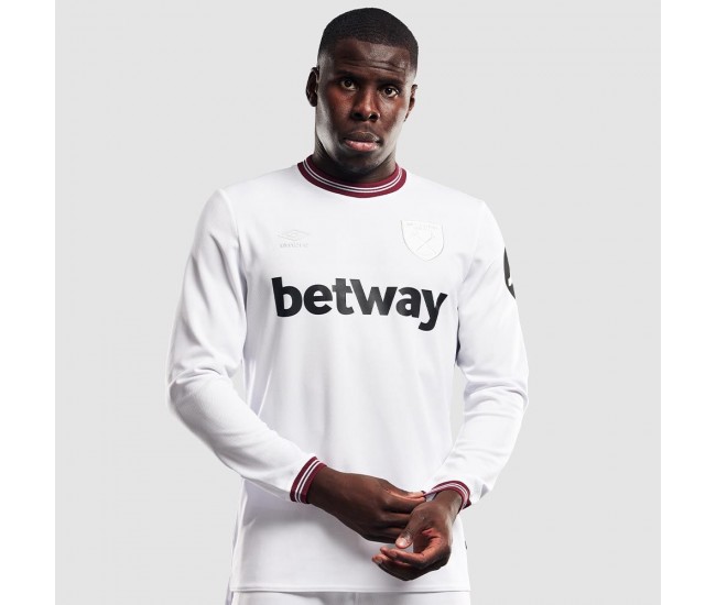 23-24 West Ham United Men's Long Sleeve Away Jersey