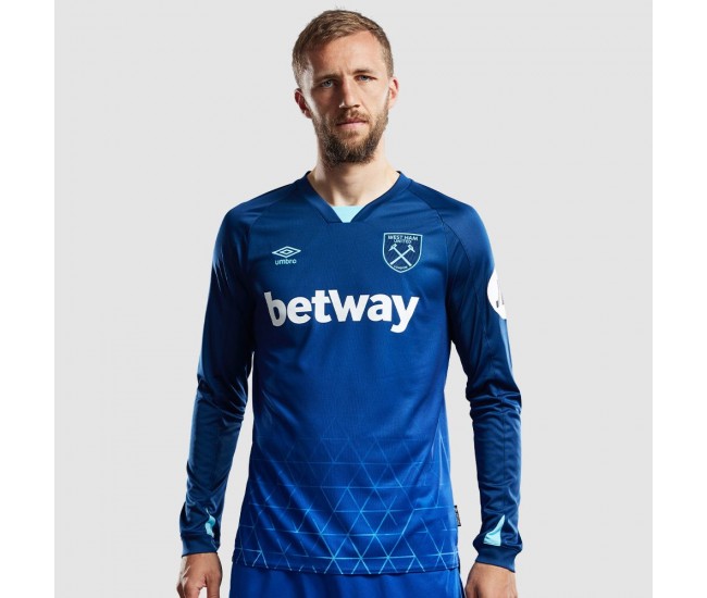 23-24 West Ham United Men's Long Sleeve Third Jersey