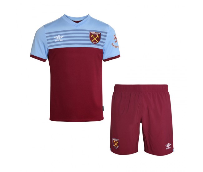 West Ham United Umbro Home Kit 2019 2020 - Kids