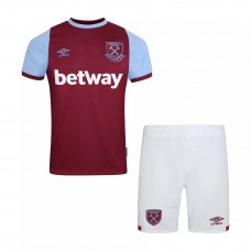 West Ham United Home Kids Kit 2020 2021