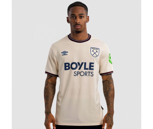 25-26 West Ham United Mens Away Soccer Jersey