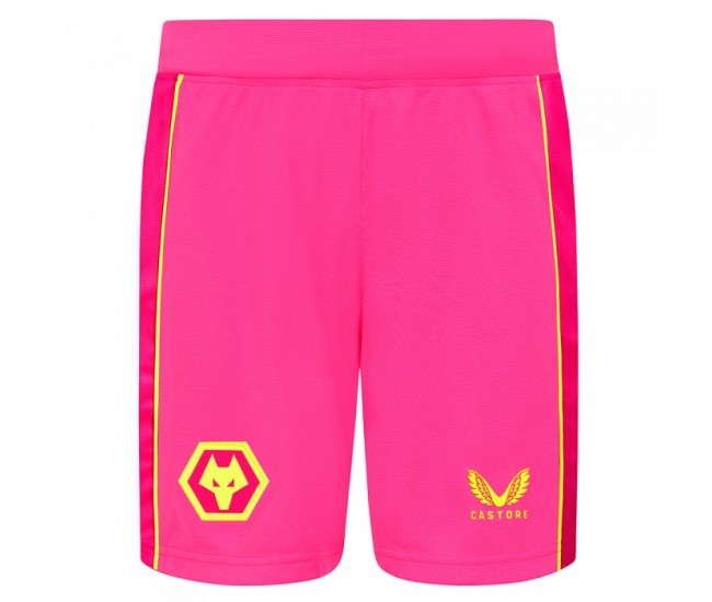 23-24 Wolverhampton Wanderers Goalkeeper Home Shorts