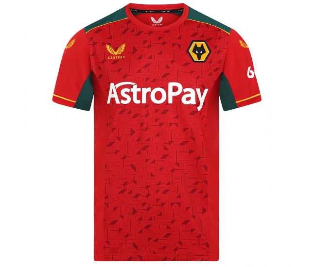 23-24 Wolverhampton Wanderers Men's Away Jersey