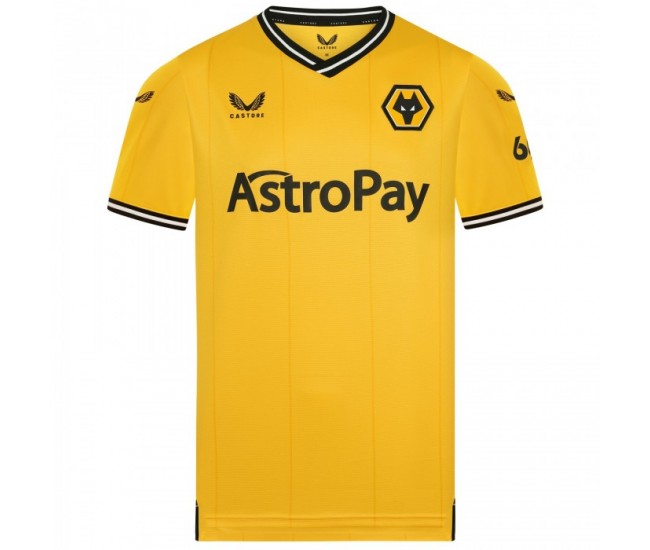 23-24 Wolverhampton Wanderers Men's Home Jersey