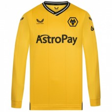 23-24 Wolverhampton Wanderers Men's Long Sleeve Home Jersey