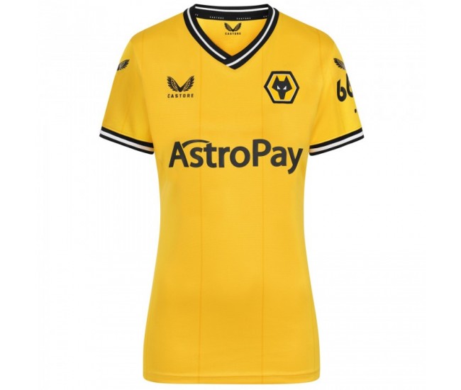 23-24 Wolverhampton Wanderers Women's Home Jersey