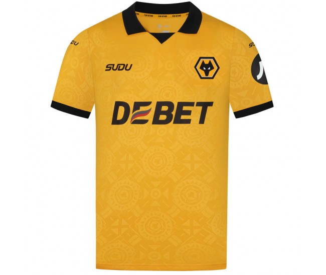 25-26 Wolverhampton Wanderers Men's Home Soccer Jersey 