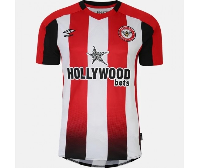 23-24 Brentford FC Men's Home Jersey