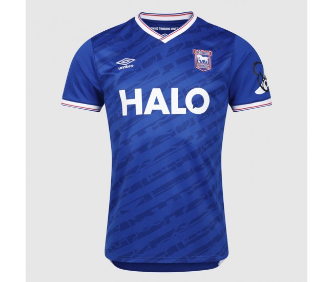 25-26 Ipswich Town Men's Home Soccer Jersey