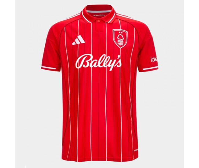25-26 Nottingham Forest Mens Home Soccer Jersey 