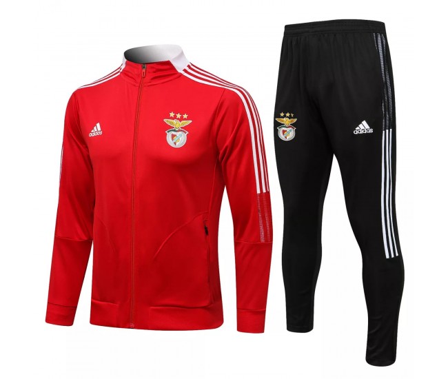 2021-22 Benfica Red Training Presentation Football Tracksuit