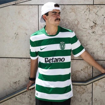 25-26 Sporting CP Mens Home Authentic Soccer Jersey