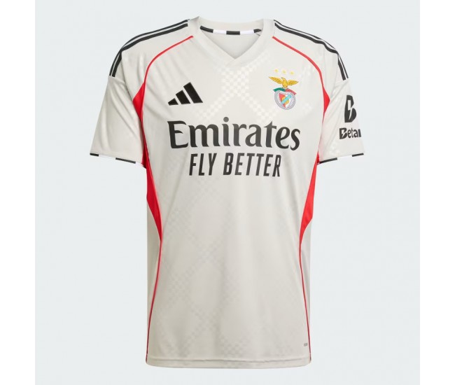 25-26 Benfica Mens Away Soccer Jersey