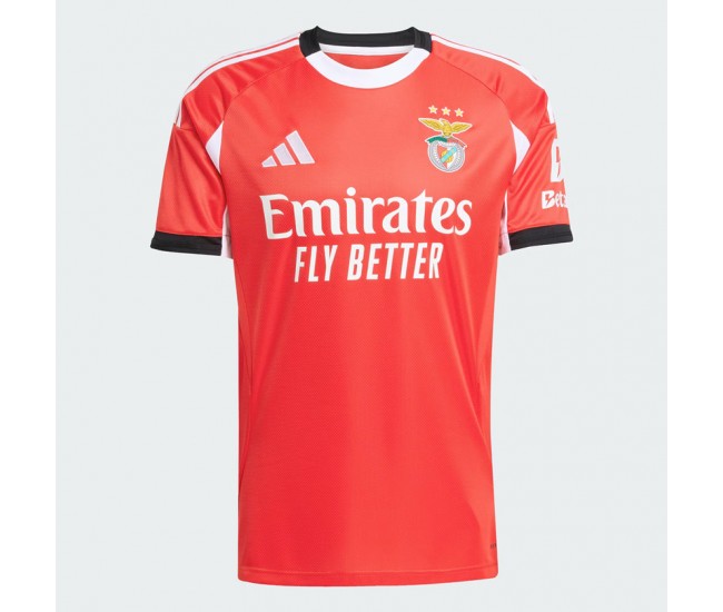 25-26 Benfica Mens Home Soccer Jersey