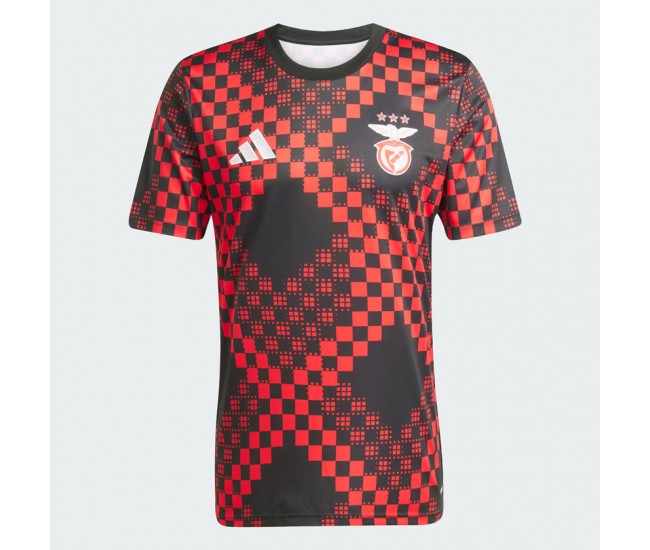 25-26 Benfica Mens Pre Match Soccer Jersey