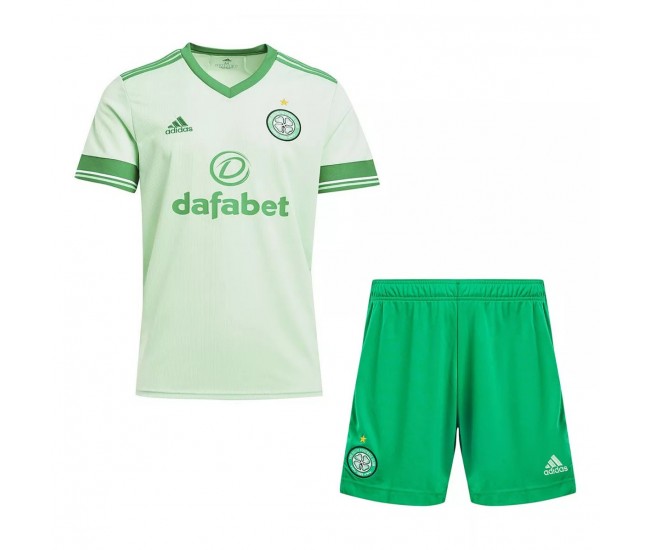 Celtic Away Kids Football Kit 2020 2021
