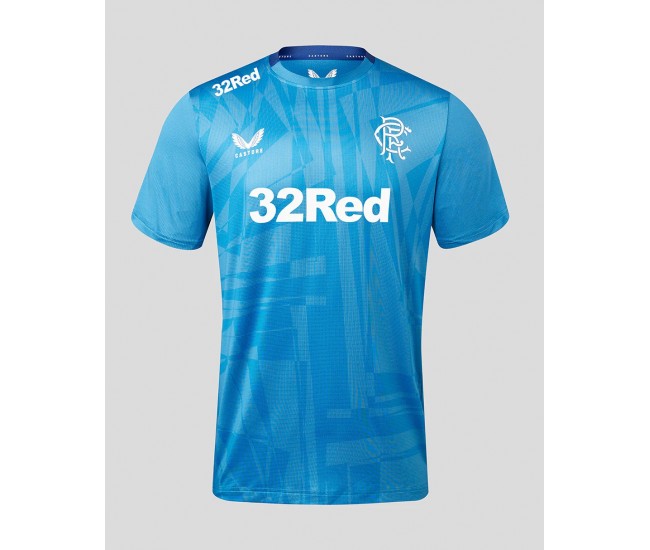 23-24 Rangers Men's Blue Training Jersey