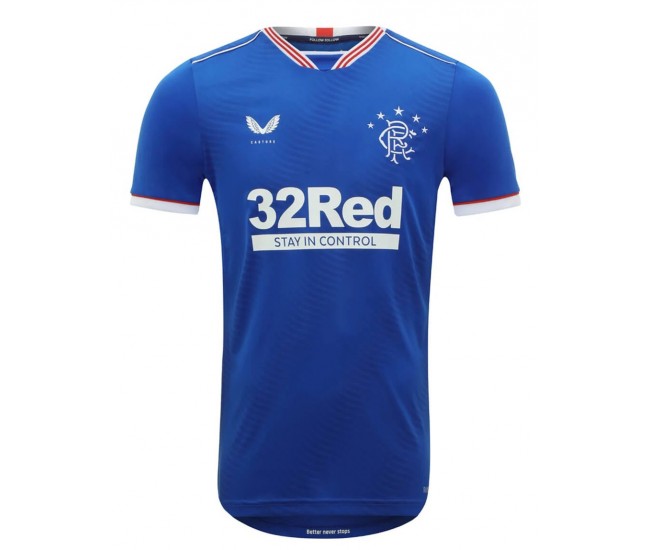 Rangers Home Shirt 2020 2021