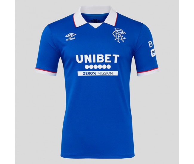 25-26 Rangers Men's Home Soccer Jersey