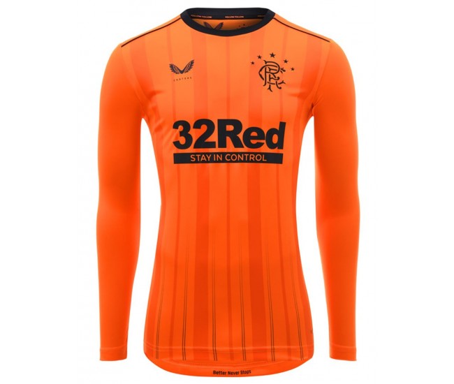 Rangers Goalkeeper Shirt 2020 2021