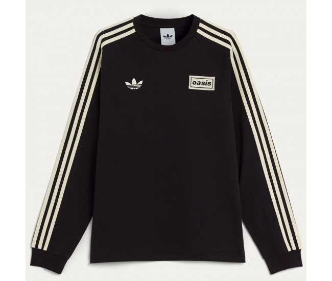 2025 Adidas Originals x Oasis Adult Tour Firebird Track Top Black