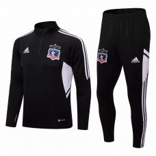 2022-23 Colo Colo Black Training Technical Soccer Tracksuit