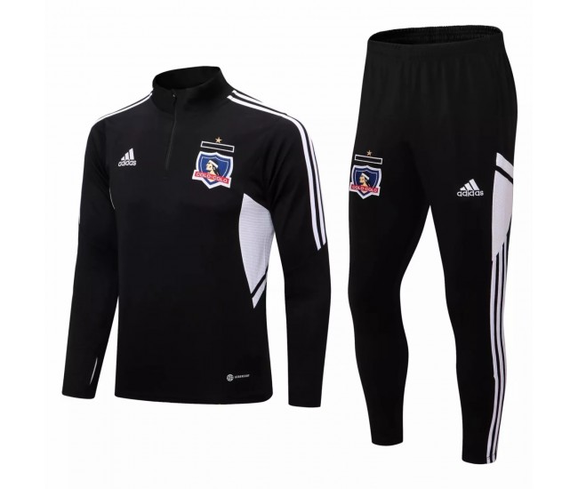 2022-23 Colo Colo Black Training Technical Soccer Tracksuit
