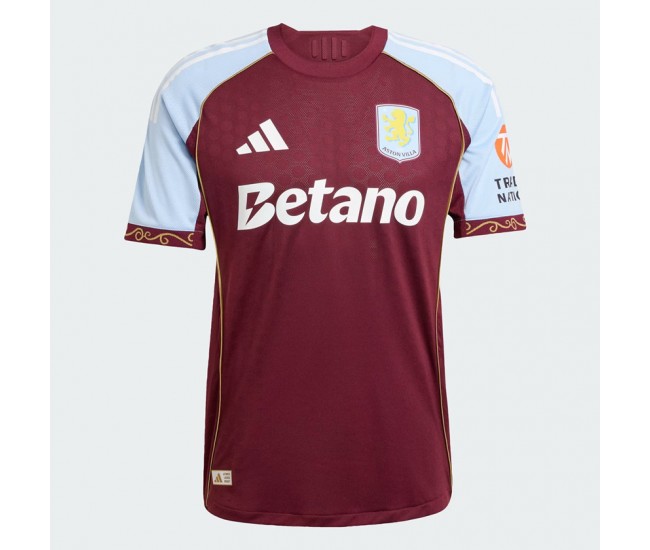 25-26 Aston Villa Men's Home Soccer Jersey