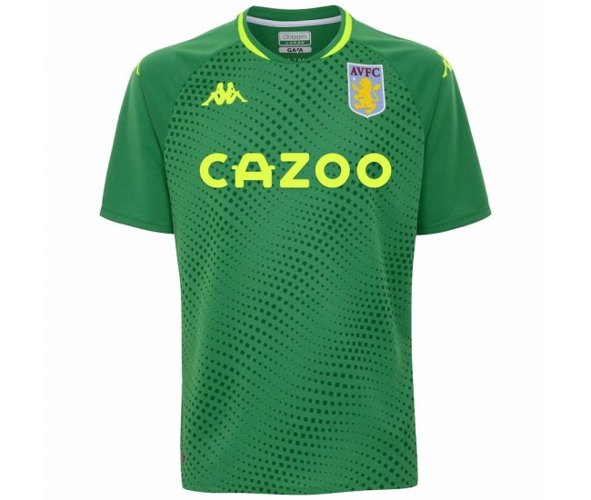 Aston Villa Goalkeeper Home SS Stadium Shirt 2021