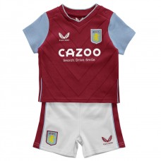 2022-23 Aston Villa Home Kids Kit