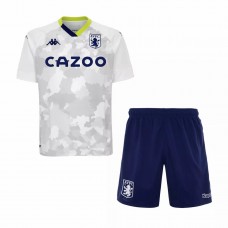 Aston Villa Third Football Kit Kids 2021