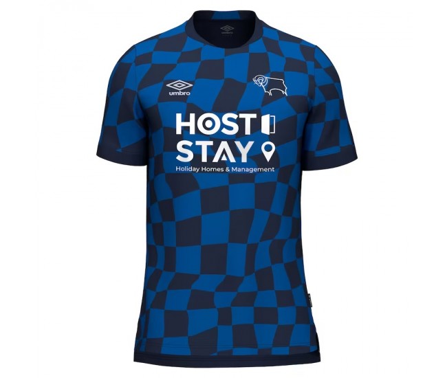 23-24 Derby County Men's Away Jersey