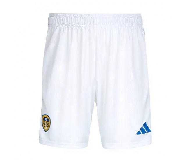 23-24 Leeds United Men's Home Shorts