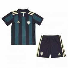 Leeds United Away Football Kit Kids 2021