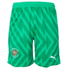 23-24 Blackpool Fc Goalkeeper Home Shorts