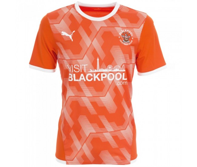 2021-22 Blackpool FC Home Jersey