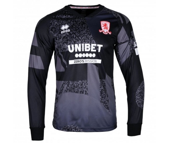 23-24 Middlesbrough FC Men's Black Goalkeeper Jersey