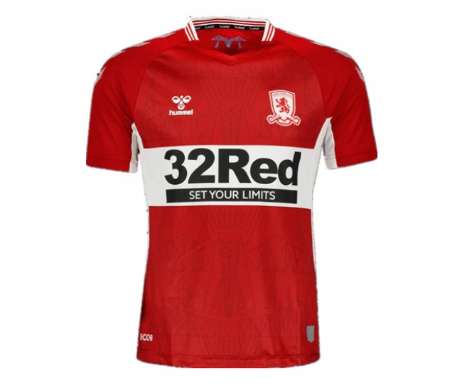 2021-22 Middlesbrough Home Jersey