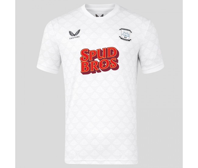 25-26 Preston North End Men's Home Soccer Jersey