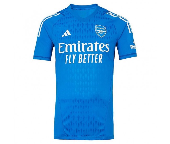 23-24 Arsenal Blue Goalkeeper Jersey