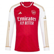 23-24 Arsenal Men's Long Sleeve Home Jersey