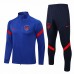 2021-22 Atlético De Madrid Blue Training Presentation Soccer Tracksuit