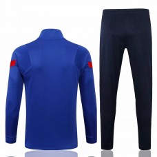 2021-22 Atlético De Madrid Blue Training Presentation Soccer Tracksuit